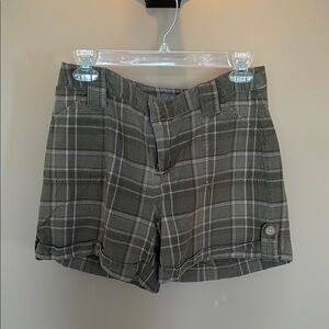 Plaid Gray Women's Shorts (EUC)